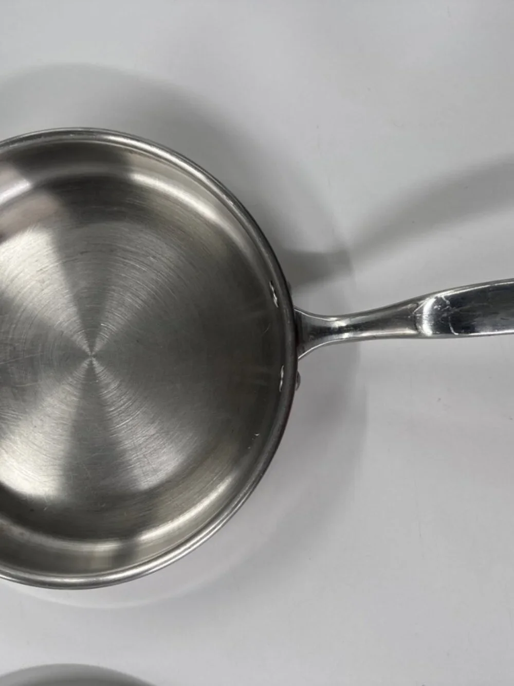 Revere Ware 10 inch Frying Pan Skillet SX Copper Bottom Stainless Steel Heavy